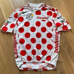 Never worn men’s Nike Tour de France cycle jersey
